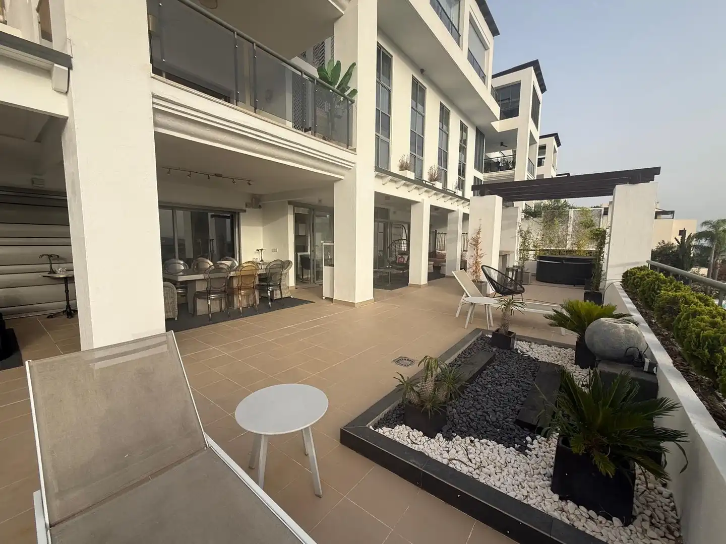 Terrace of Apartments for rent in Benahavís  with Air Conditioner, Terrace and Swimming Pool