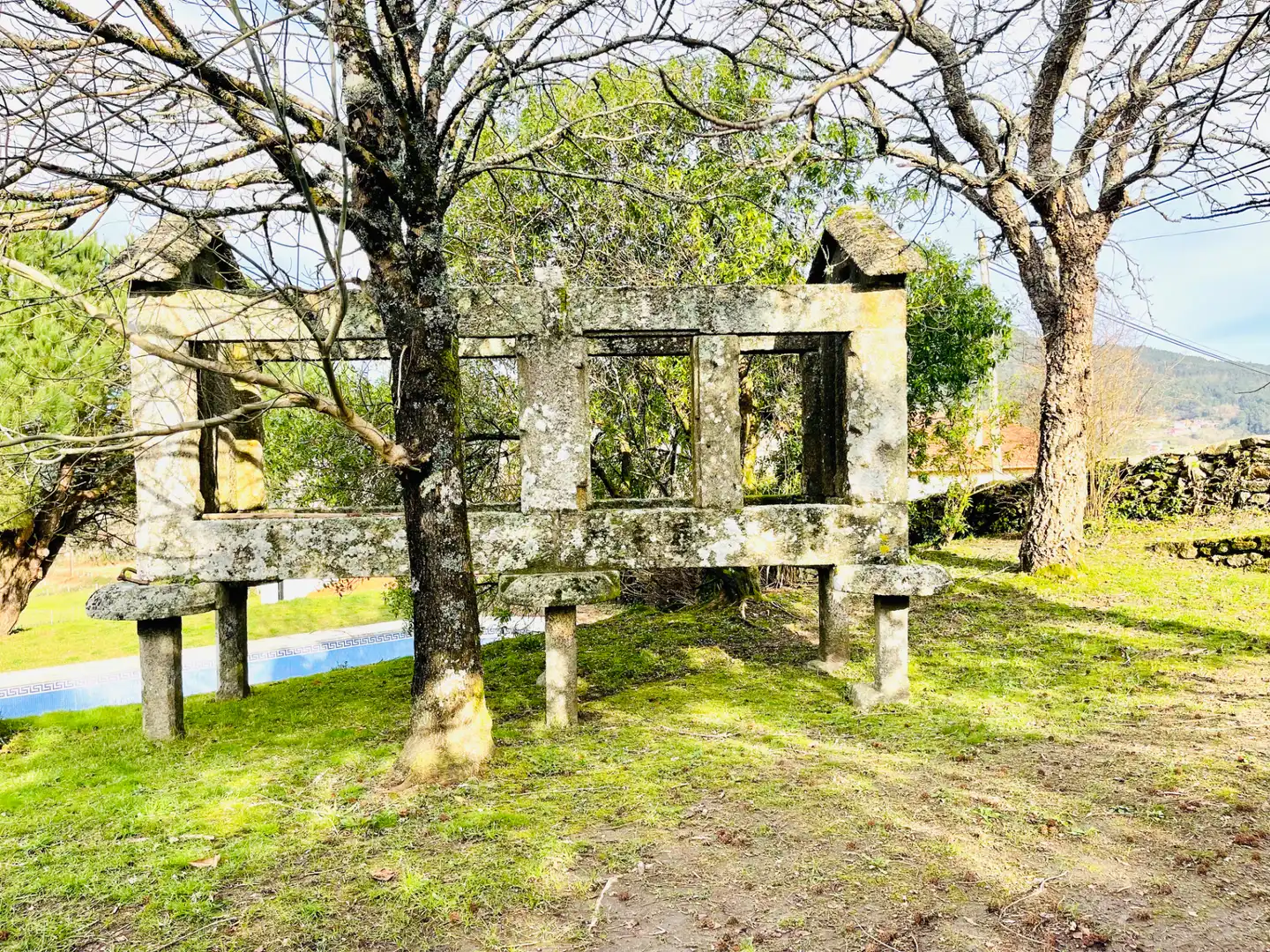 Vista exterior de Finca rústica en venta en Soutomaior con Calefacción, Jardín privado y Terraza