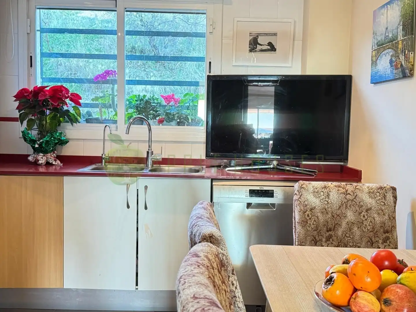 Cocina de Dúplex en venta en Sitges con Aire acondicionado, Calefacción y Jardín privado