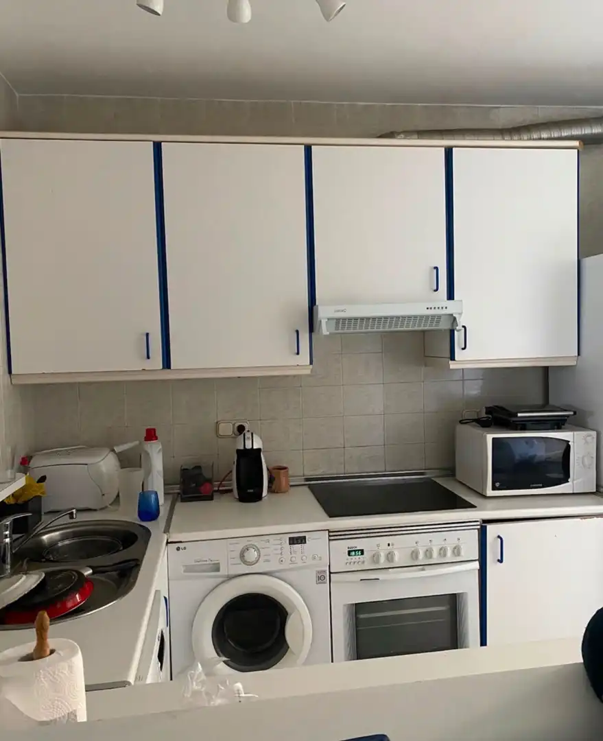 Cuina de Dúplex de lloguer en Marbella amb Aire condicionat, Calefacció i Moblat