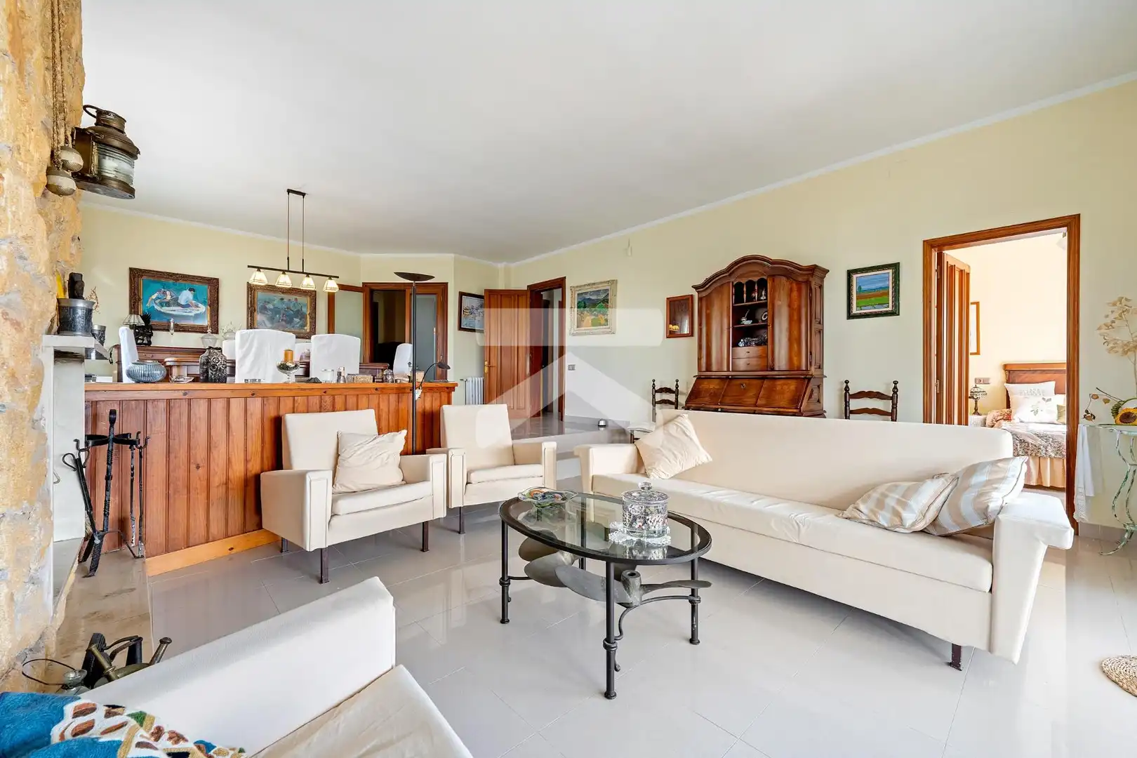 Sala d'estar de Casa o xalet en venda en Torredembarra amb Aire condicionat, Calefacció i Jardí privat