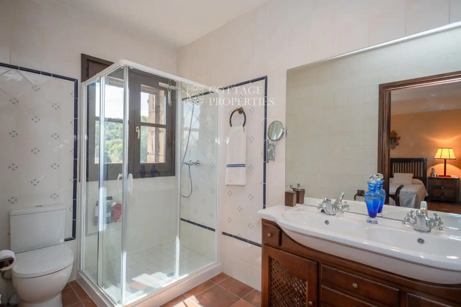 Baño de Finca rústica en venta en Aguilar de Segarra con Calefacción