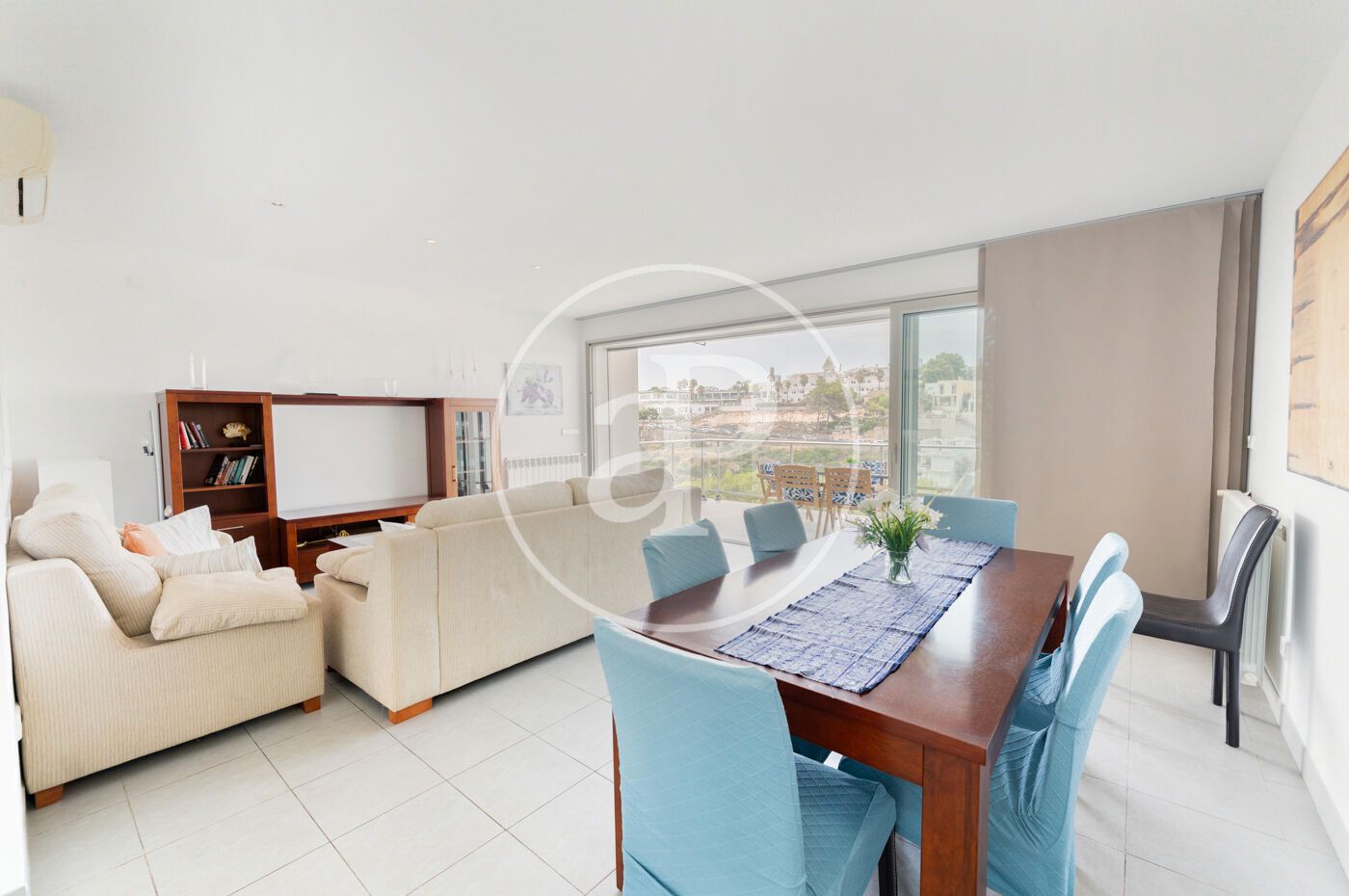Comedor de Casa adosada de alquiler en Manacor con Aire acondicionado, Calefacción y Jardín privado