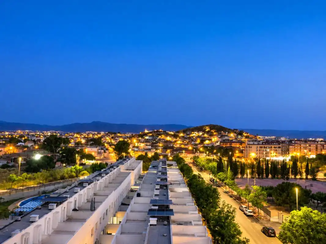 Vista exterior de Pis en venda en Murcia amb Aire condicionat, Calefacció i Jardí privat