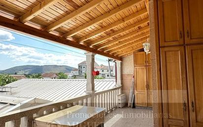 Terrace of Flat for sale in Verín  with Heating, Terrace and Balcony