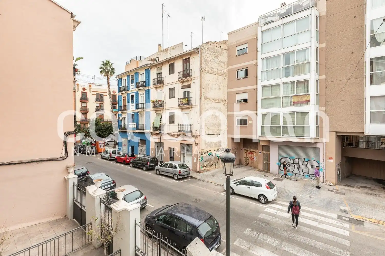 Vista exterior de Pis de lloguer en Valencia amb Aire condicionat, Calefacció i Parquet