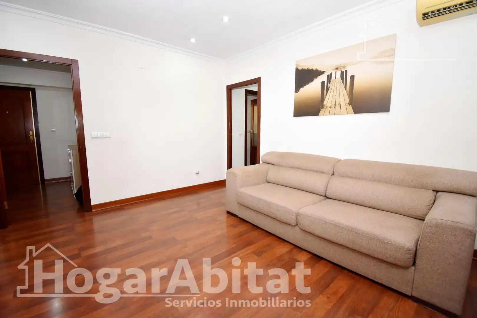 Living room of Flat for sale in Quart de Poblet  with Air Conditioner, Heating and Furnished