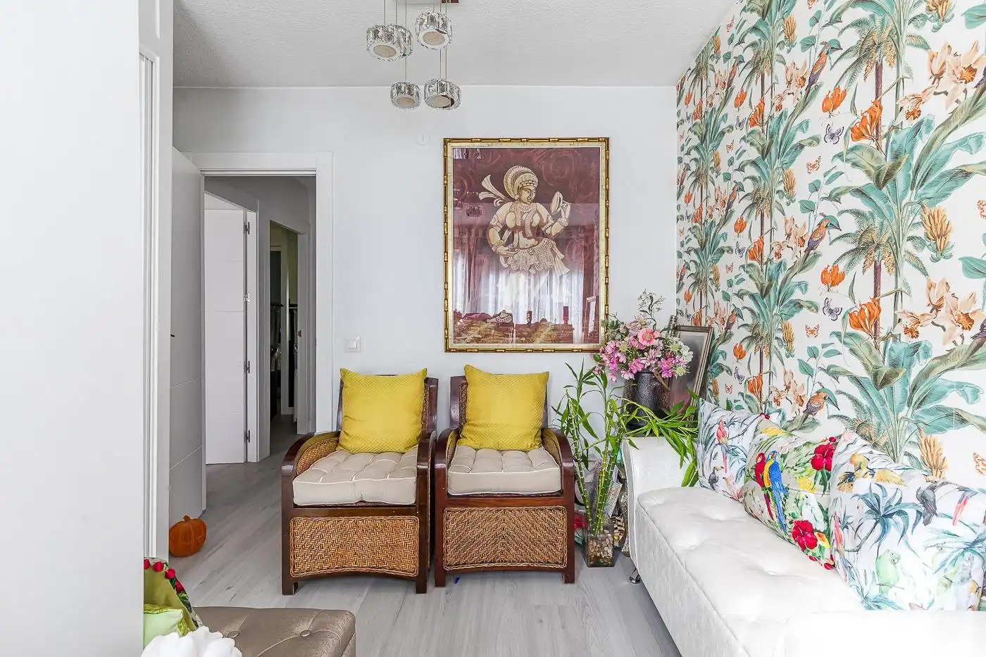Sala de estar de Piso en venta en Madrid con Aire acondicionado y Calefacción