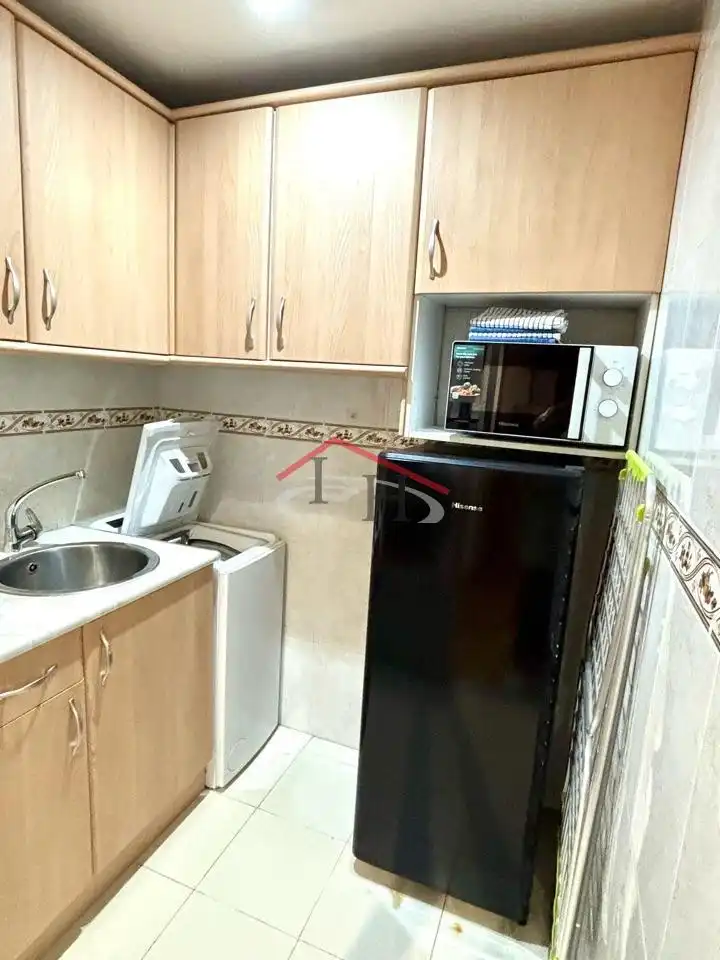 Cocina de Apartamento de alquiler en León Capital  con Calefacción y Amueblado