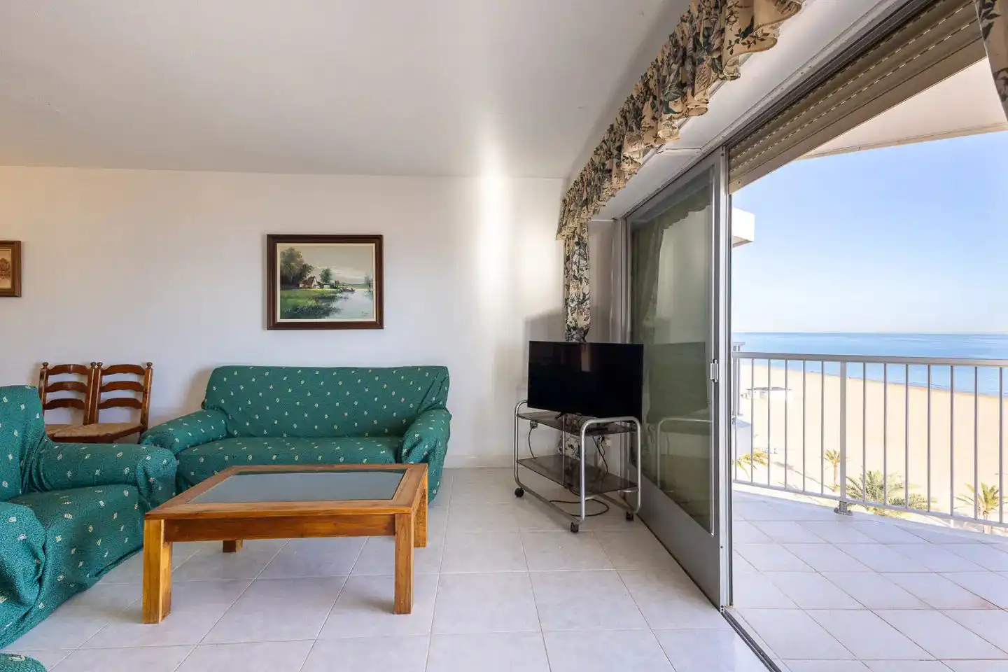 Sala d'estar de Apartament en venda en Gandia amb Terrassa i Moblat