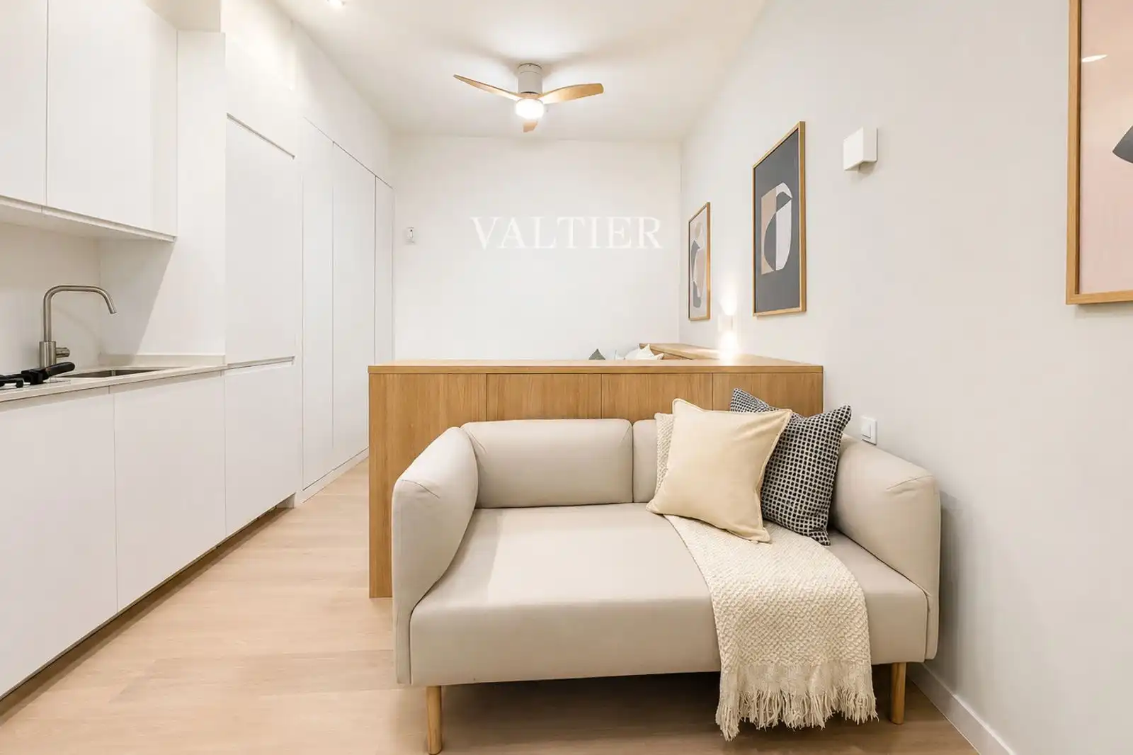 Schlafzimmer von Wohnung zur Miete in Madrid mit Möbliert
