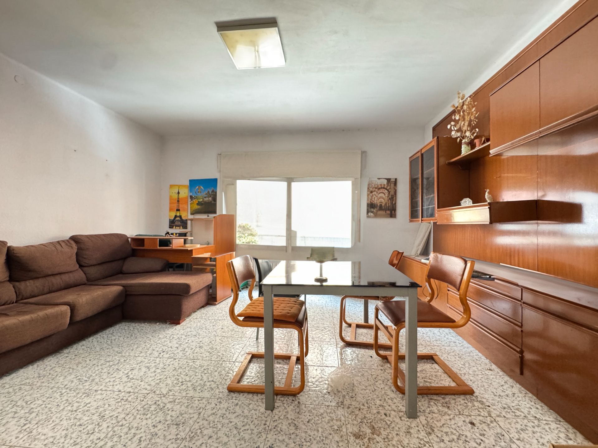 Living room of Flat for sale in Almenar  with Heating, Storage room and Furnished