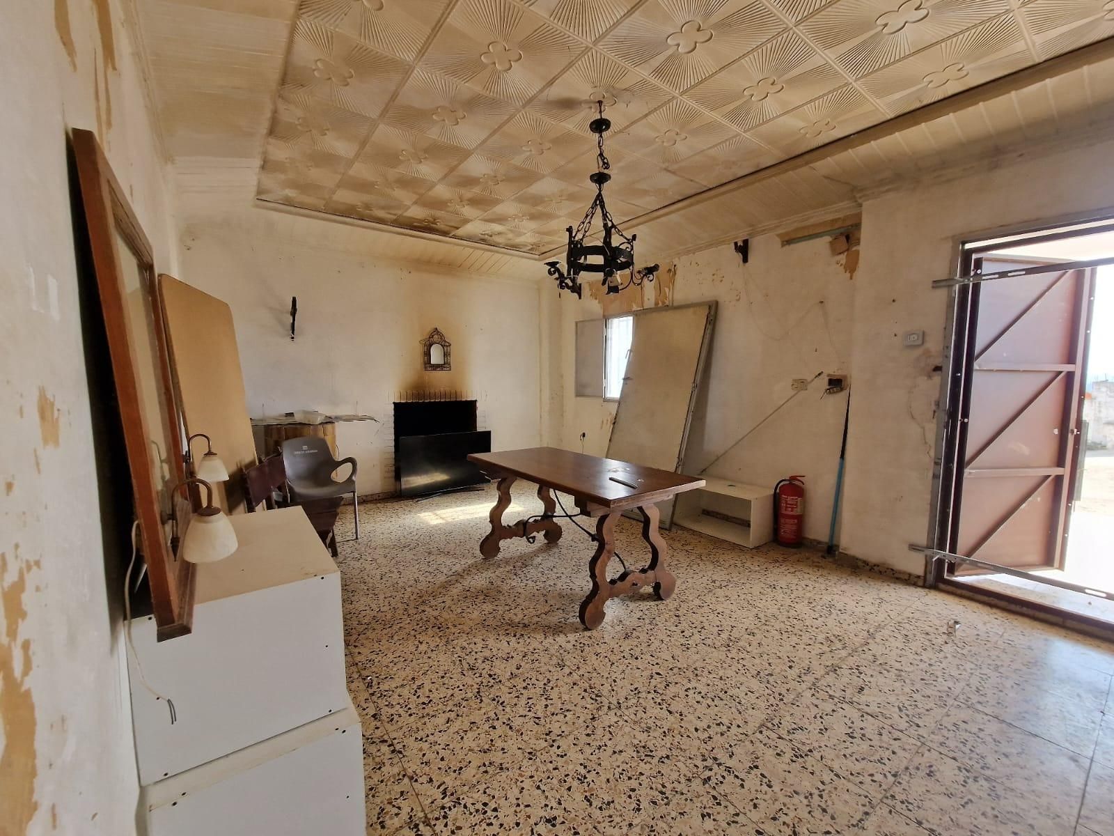 Sala d'estar de Finca rústica en venda en L'Olleria amb Jardí privat, Terrassa i Traster