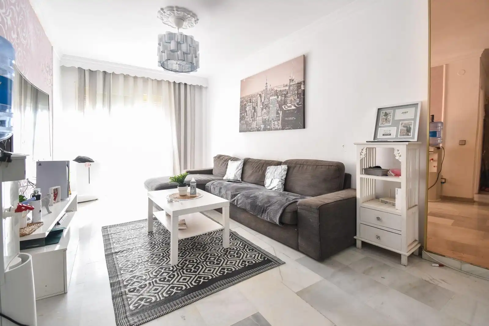 Sala de estar de Edificio en venta en Mijas