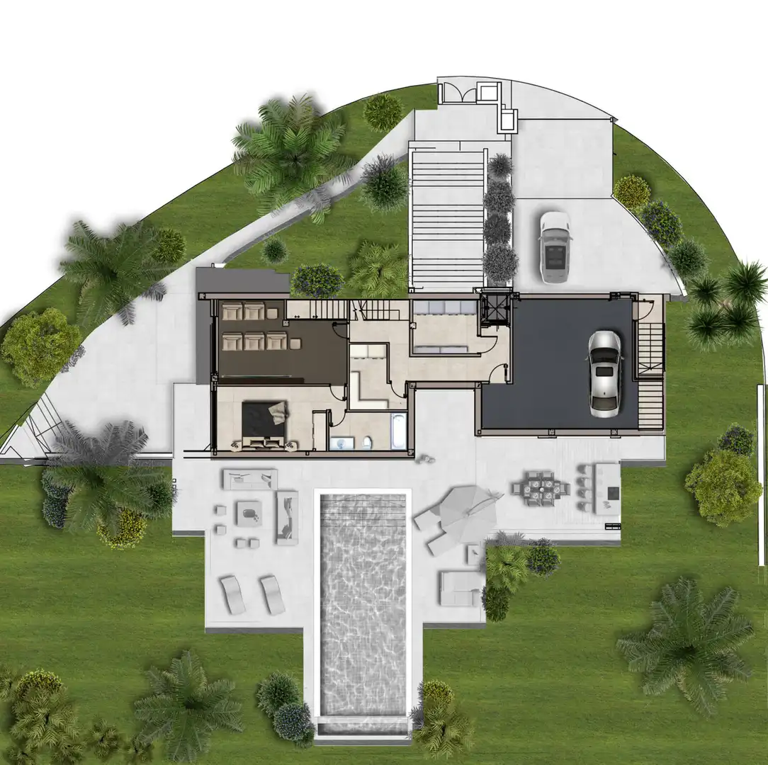 Villa con piscina in vendita a La Cala Golf - Lagar Martell, imagen 17
