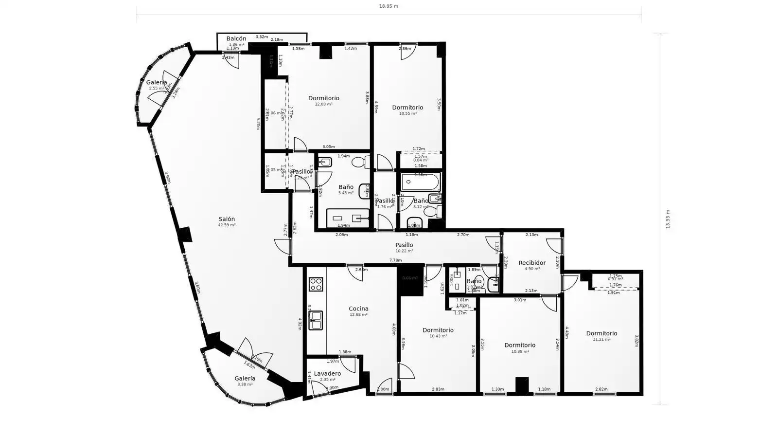 Flat with lift for sale in Centro, imagen 81