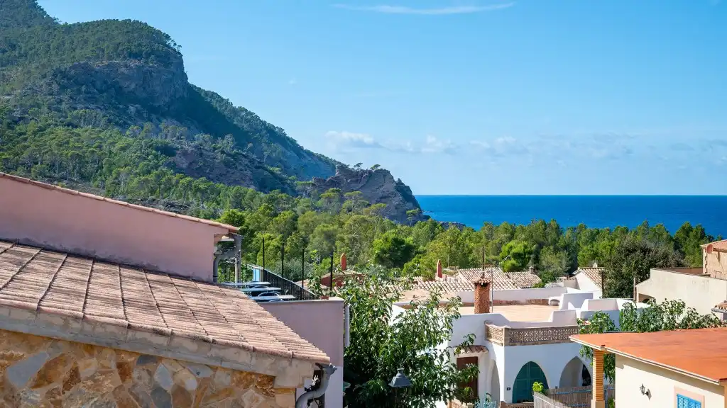 Exterior view of Houses for sale in Banyalbufar  with Air Conditioner, Private garden and Terrace