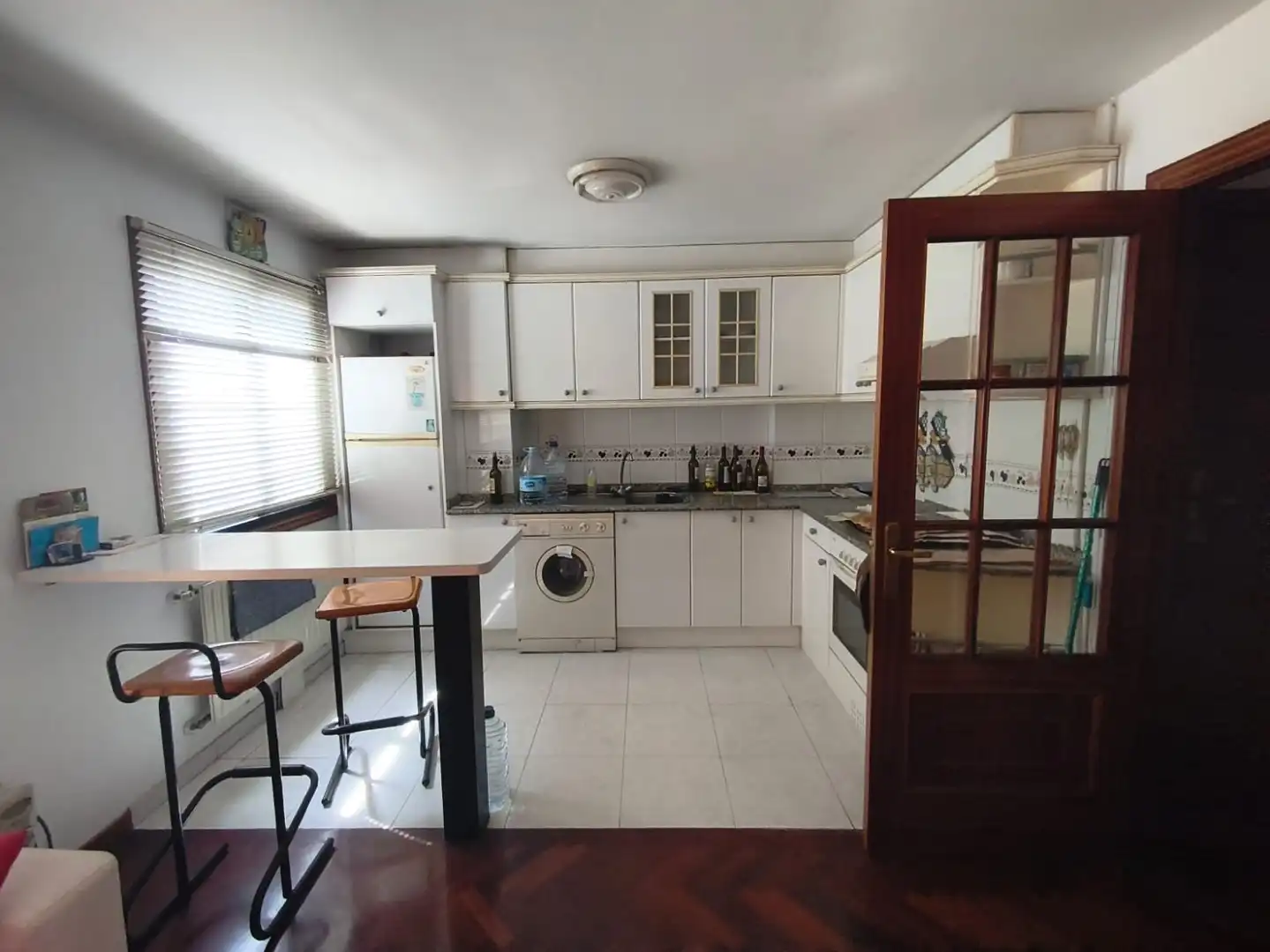 Kitchen of Apartments for sale in A Coruña Capital   with Heating, Storage room and Furnished