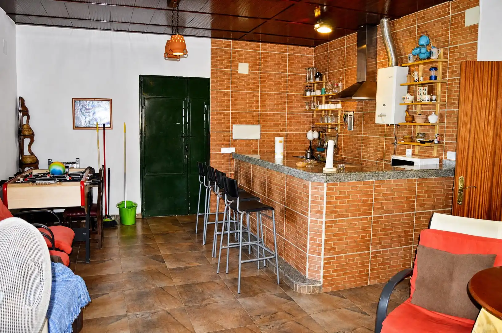 Kitchen of Country homes for sale in Alcuéscar  with Storage room and Swimming Pool