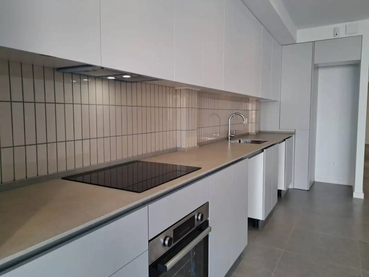 Kitchen of Flat for rent in Sabadell  with Air Conditioner, Heating and Private garden
