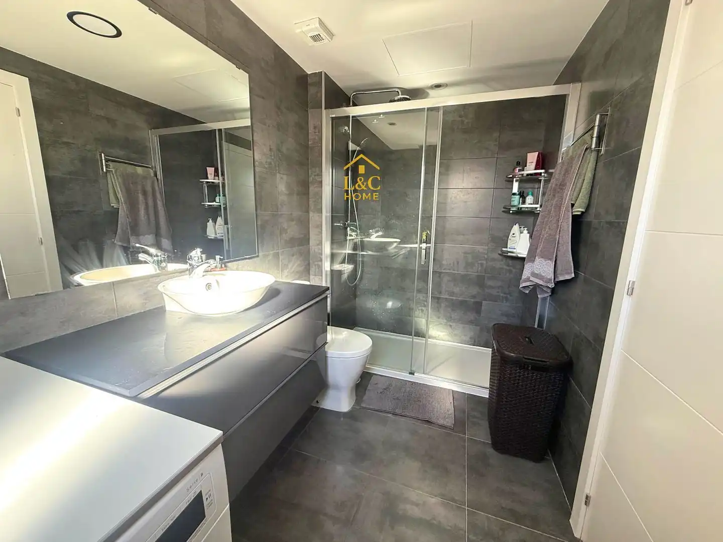 Baño de Casa o chalet en venta en Rivas-Vaciamadrid con Aire acondicionado, Calefacción y Jardín privado