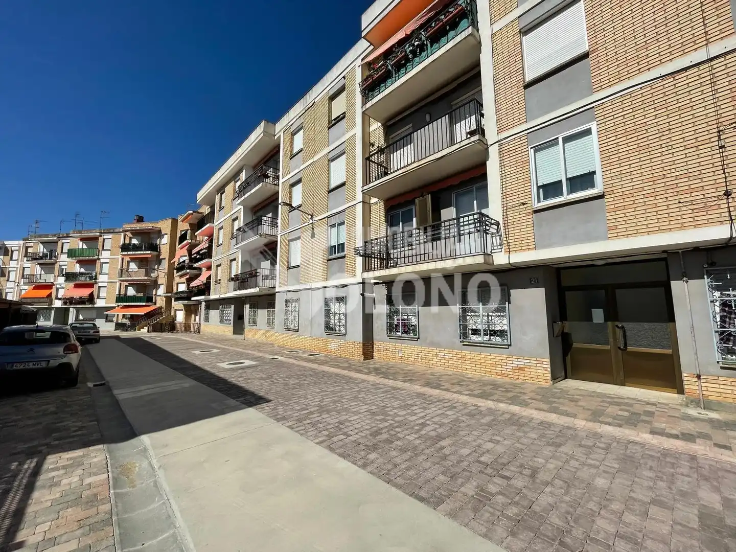 Vista exterior de Piso en venta en Casalarreina con Calefacción, Parquet y Terraza