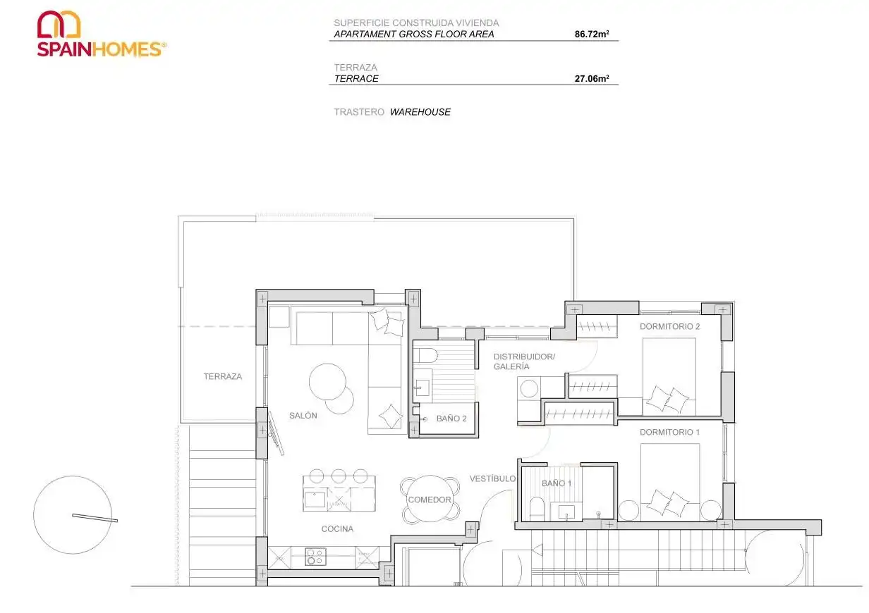 Appartement compact avec terrasse à vendre à Mar Menor Golf, imagen 26