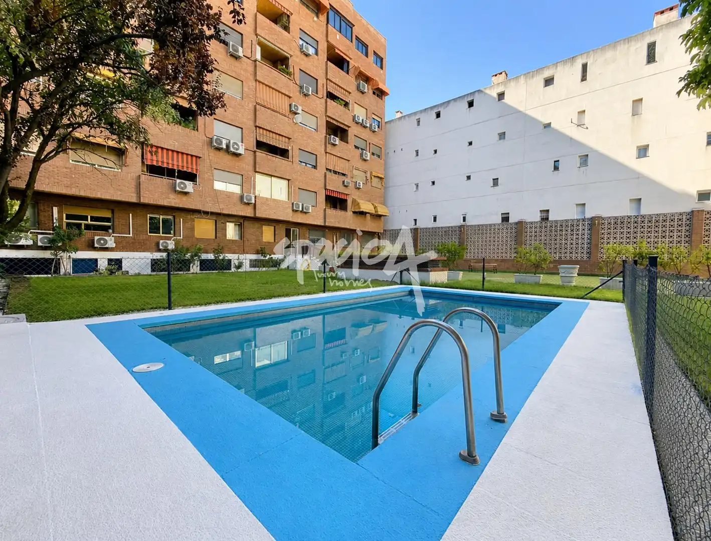 Schwimmbecken von Wohnung zur Miete in Barrio de Salamanca