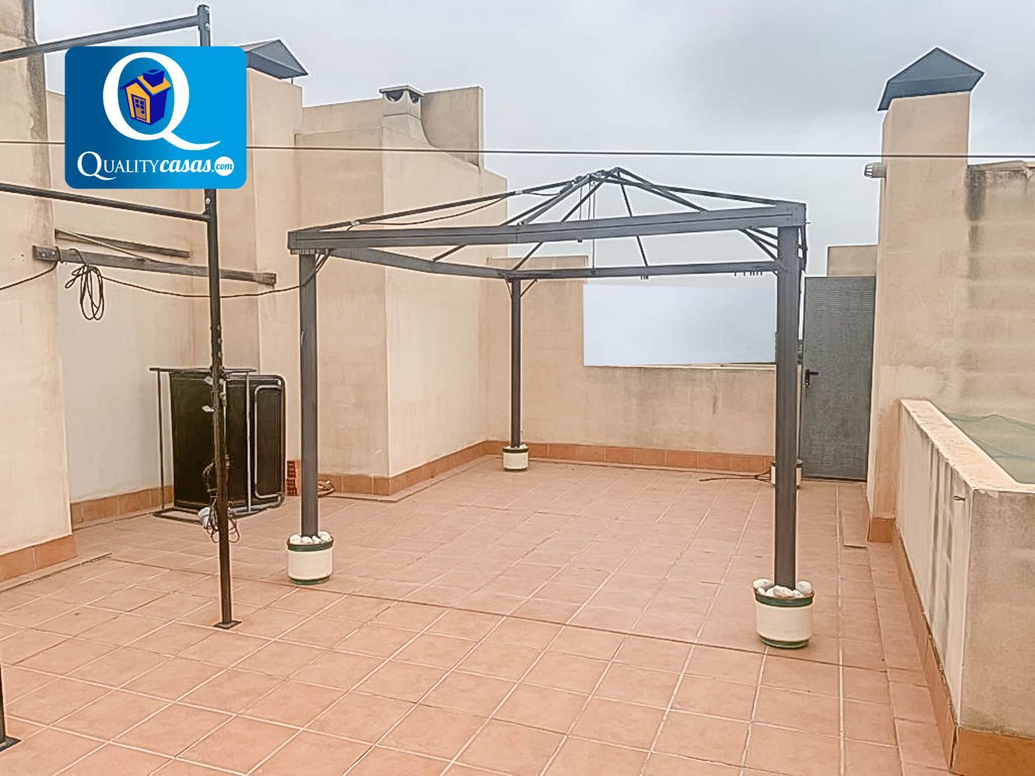 Terrace of Flat for sale in Aigües  with Air Conditioner, Terrace and Storage room