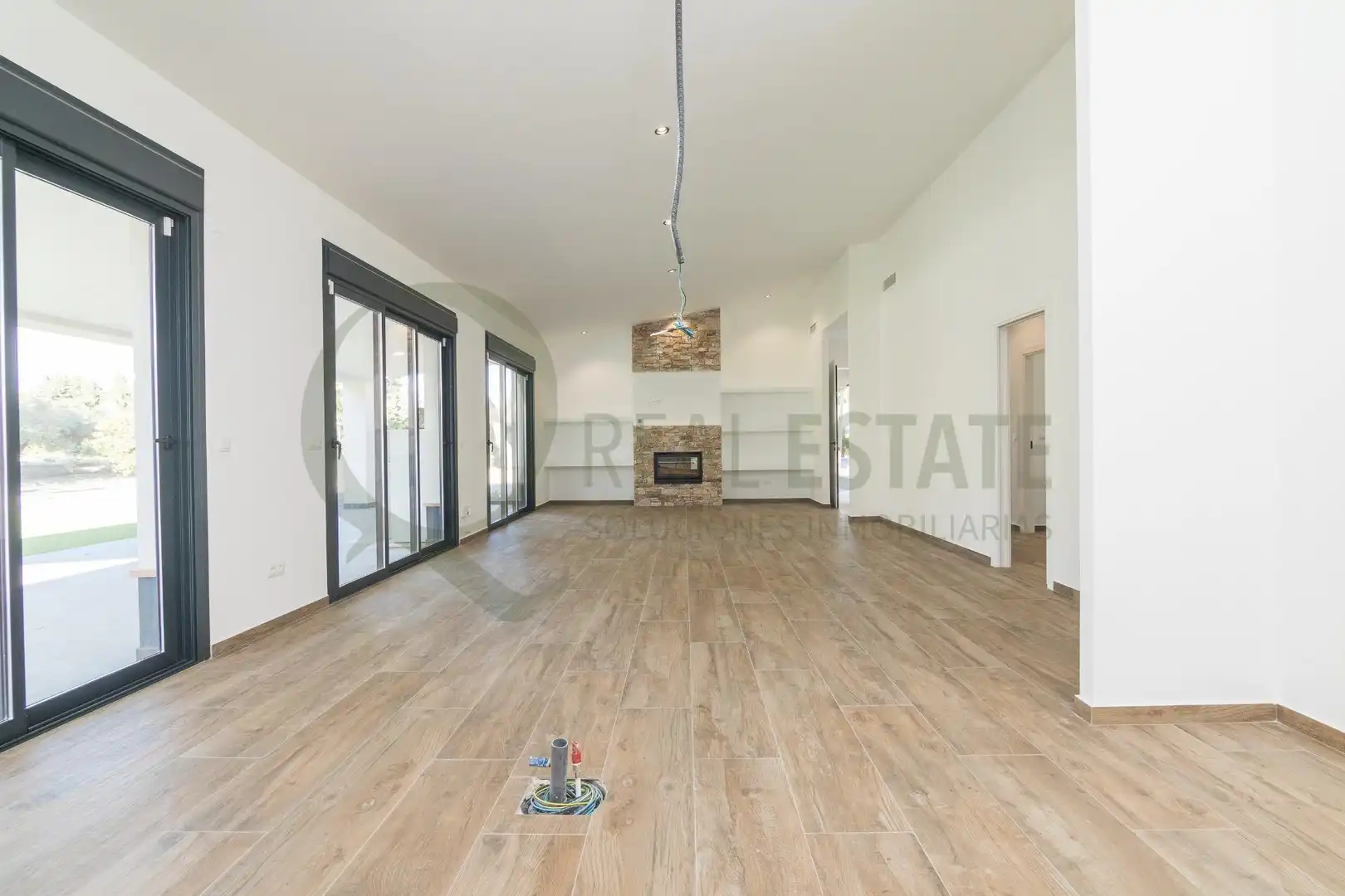 Sala de estar de Casa o chalet en venta en Mutxamel con Calefacción, Jardín privado y Terraza
