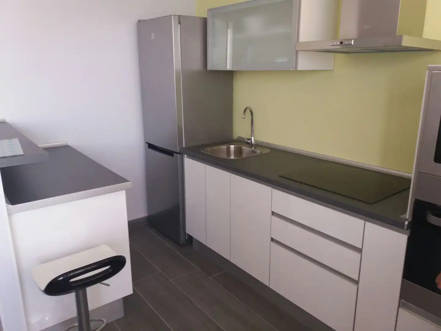 Cocina de Piso de alquiler en Roquetas de Mar con Aire acondicionado, Calefacción y Terraza