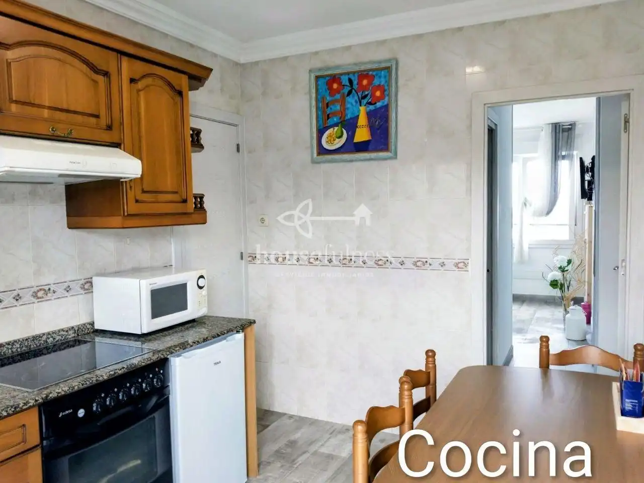 Cocina de Apartamento en venta en Valdoviño con Calefacción y Amueblado