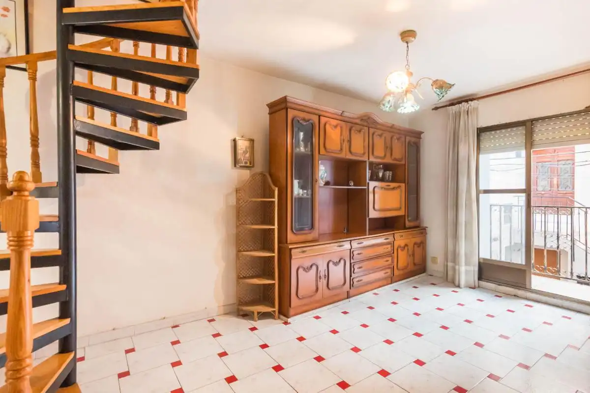 Sala de estar de Casa adosada en venta en Blanca con Calefacción