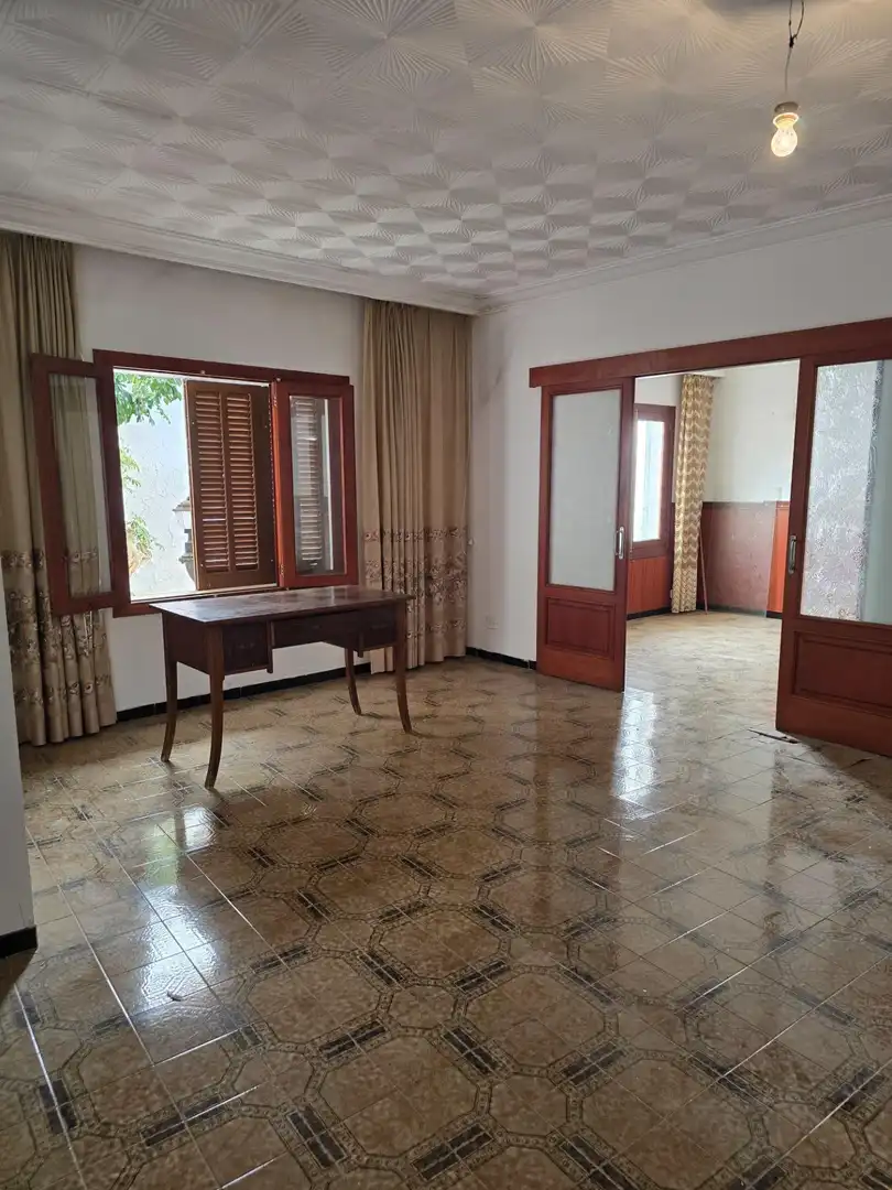 Sala d'estar de Casa o xalet en venda en Sa Pobla amb Jardí privat, Terrassa i Traster