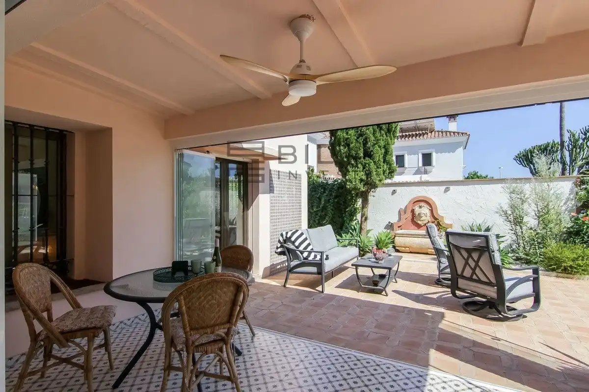 Terraza de Casa o chalet en venta en Mijas con Aire acondicionado, Terraza y Trastero