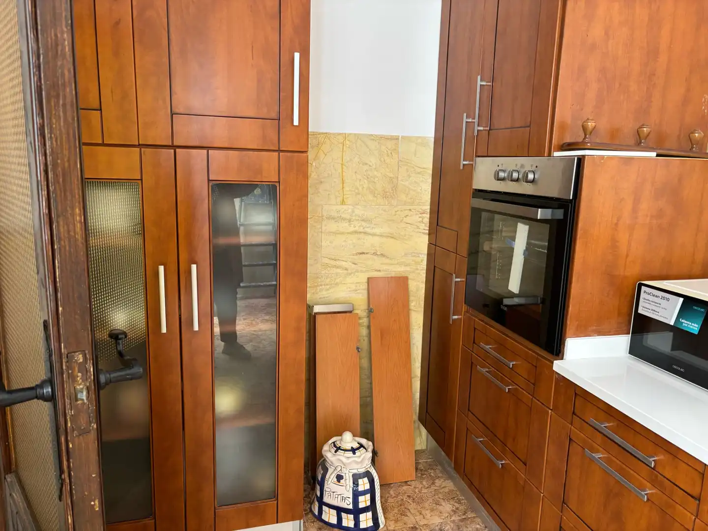 Kitchen of Houses for rent in Villarrobledo  with Terrace, Furnished and Oven