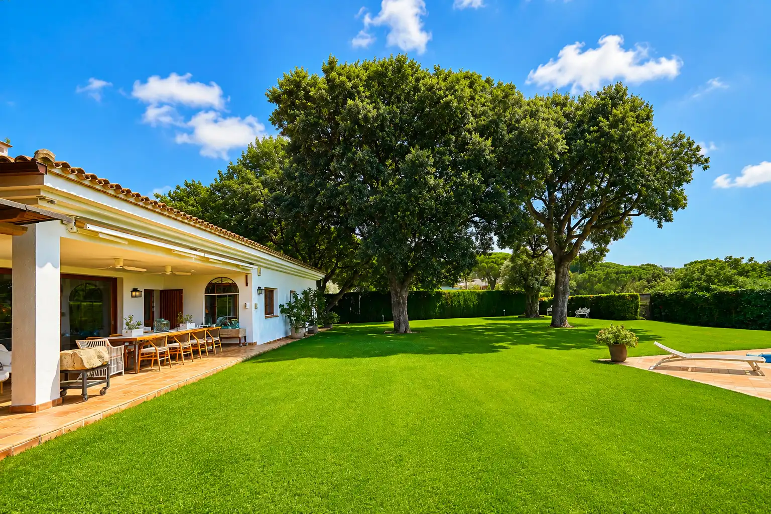 Jardín de Casa o chalet de alquiler en Sant Andreu de Llavaneres con Aire acondicionado, Calefacción y Jardín privado