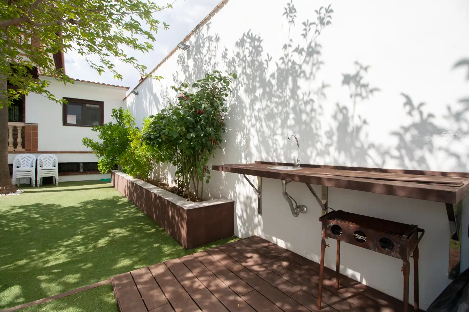 Terraza de Casa o chalet en venta en Gójar con Aire acondicionado, Calefacción y Jardín privado