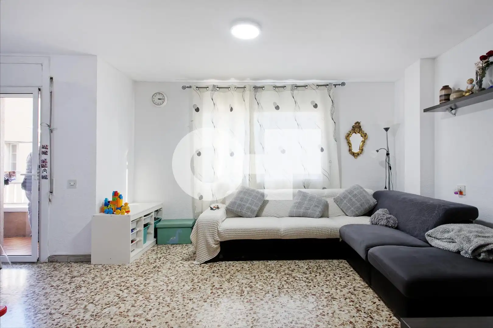 Sala d'estar de Apartament en venda en Cerdanyola del Vallès amb Aire condicionat, Calefacció i Terrassa