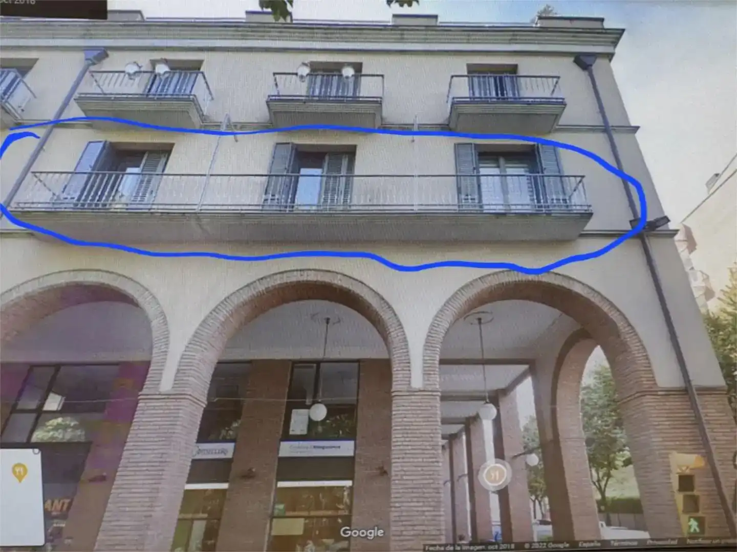 Vista exterior de Piso en venta en Olot con Aire acondicionado, Jardín privado y Parquet