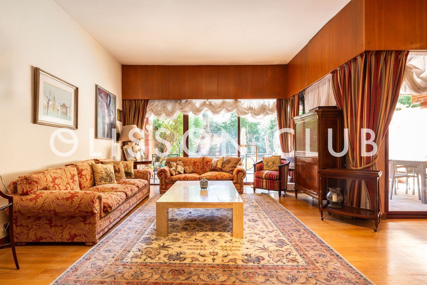 Living room of Single-family semi-detached for sale in  Madrid Capital  with Heating and Storage room