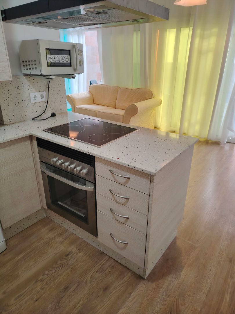 Cuina de Planta baixa en venda en Cartagena amb Aire condicionat, Parquet i Terrassa