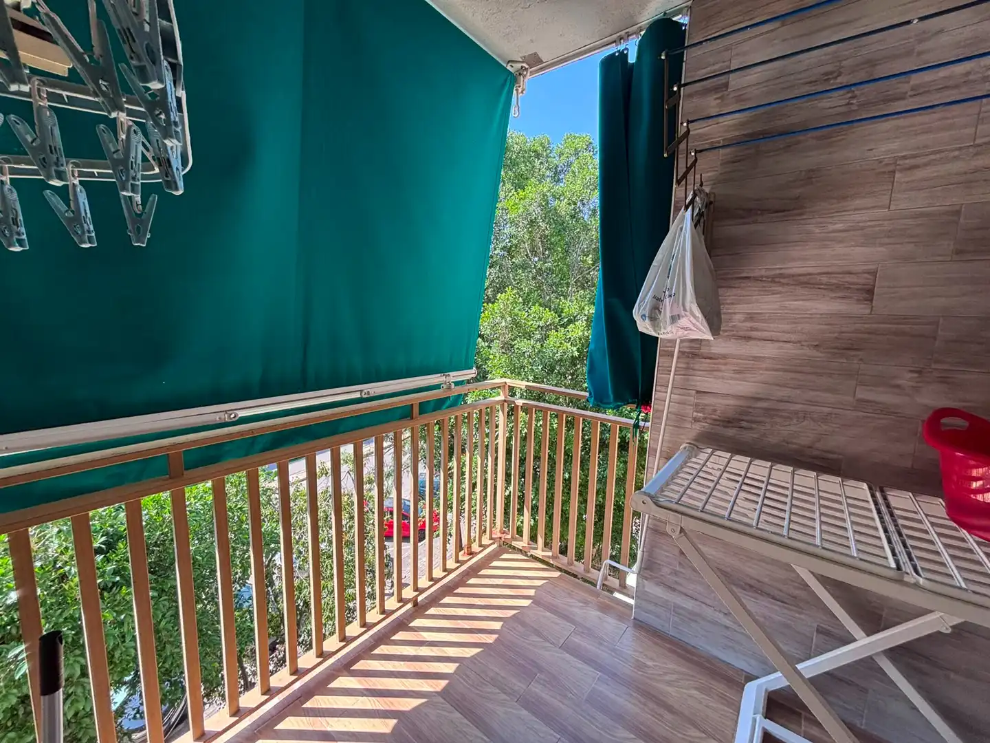 Balcony of Flat for rent in Burjassot  with Furnished, Oven and Washing machine