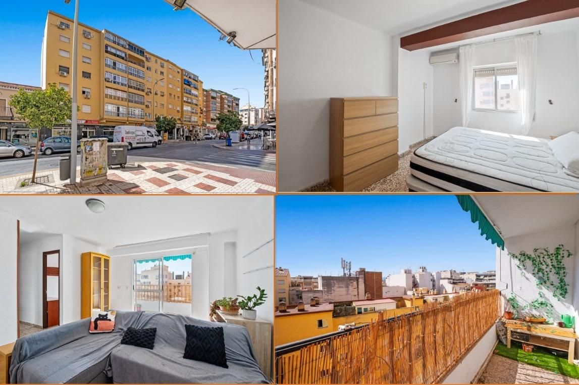 Exterior view of Flat for sale in Málaga Capital  with Terrace and Balcony