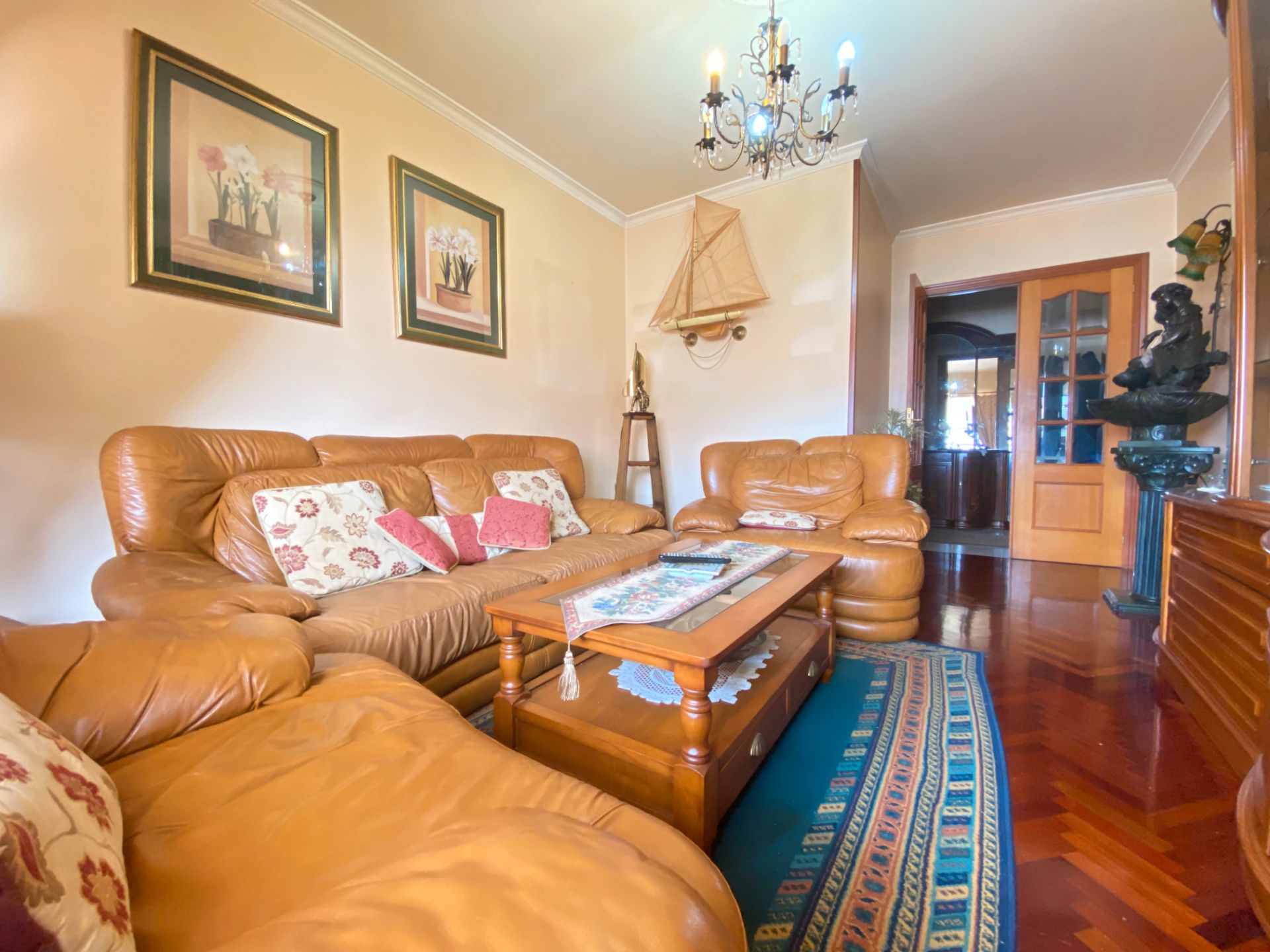 Wohnzimmer von Wohnung miete in Ribeira mit Möbliert, Ofen und Waschmaschine