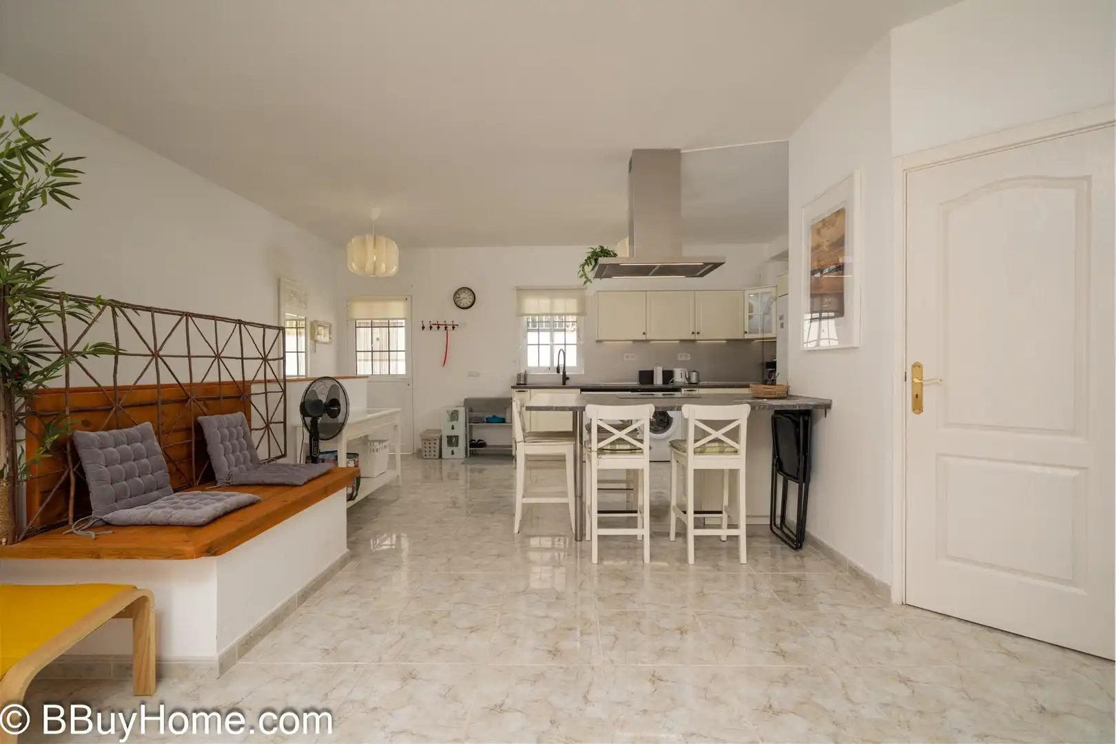 Küche von Maisonette zur Miete in Mogán mit Terrasse, Abstellraum und Möbliert
