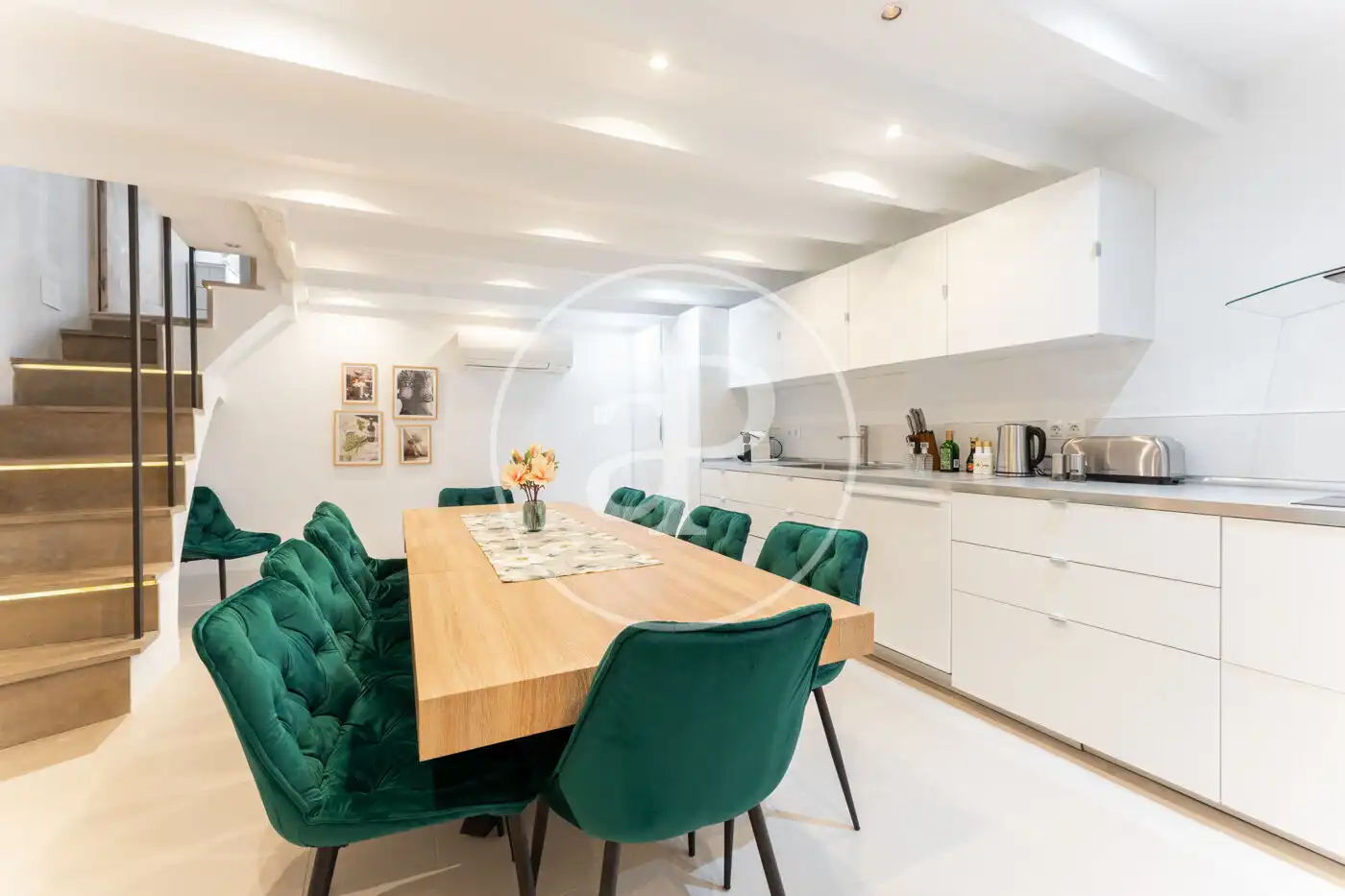 Esszimmer von Haus oder Chalet zum Verkauf in  Palma de Mallorca mit Klimaanlage, Heizung und Terrasse