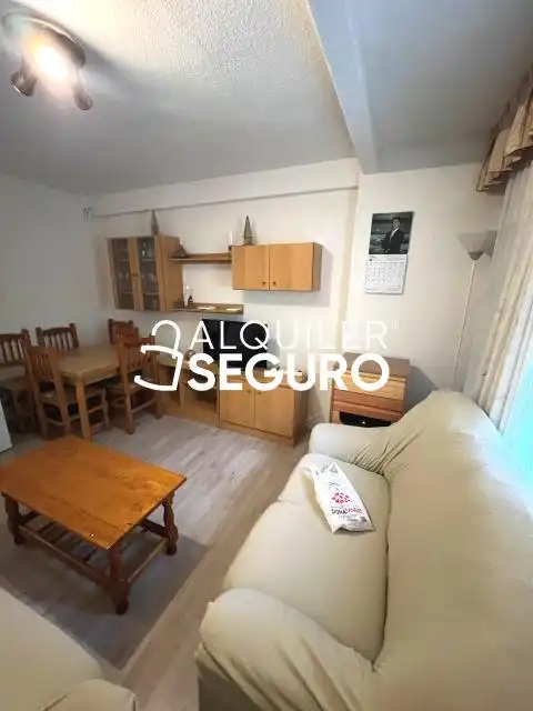 Wohnzimmer von Wohnung zur Miete in Leganés mit Klimaanlage, Heizung und Terrasse