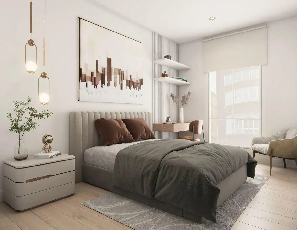 Habitación de Piso en venta en León Capital  con Calefacción, Jardín privado y Terraza
