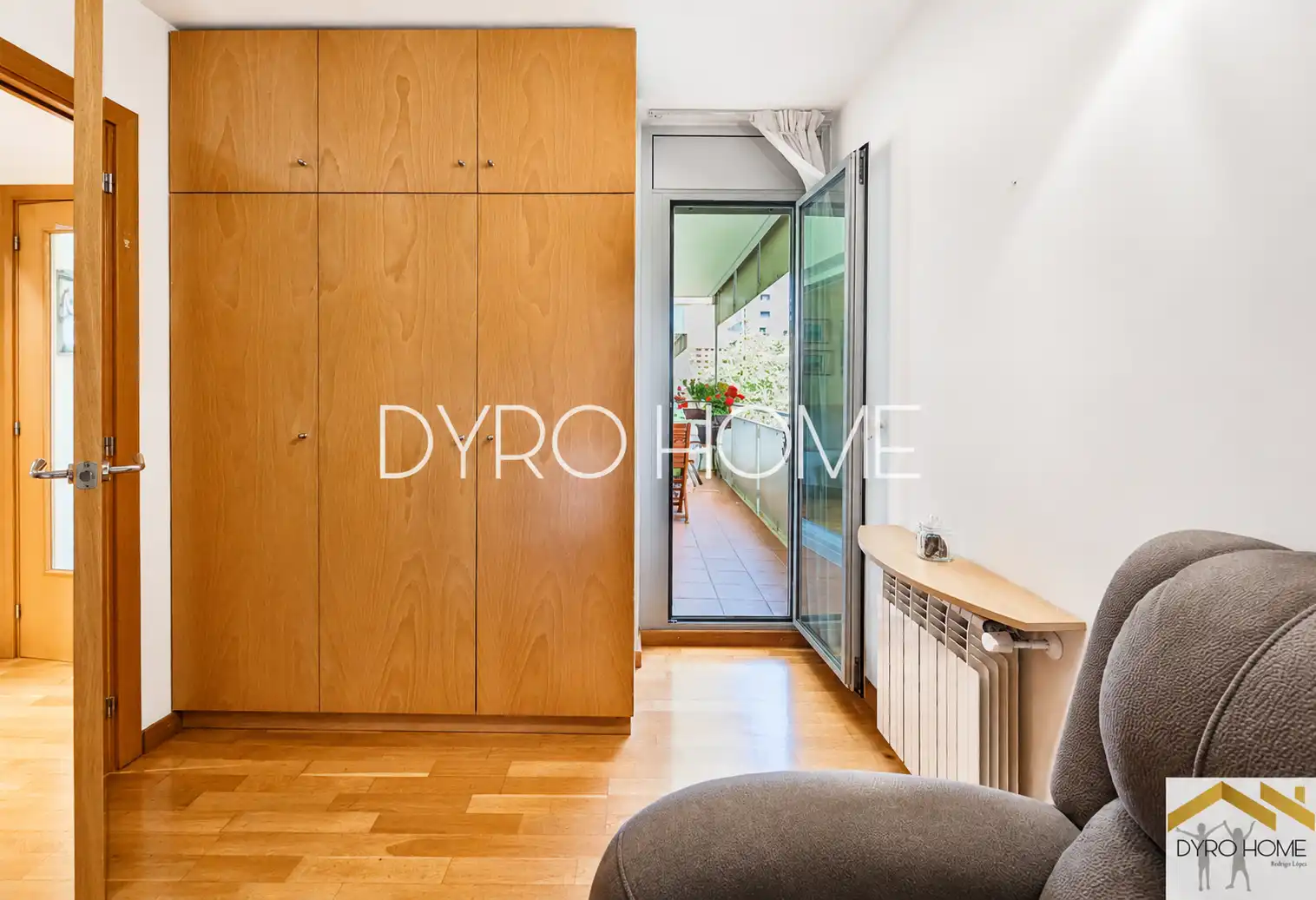 Wohnzimmer von Wohnung zum Verkauf in Barcelona mit Heizung und Terrasse